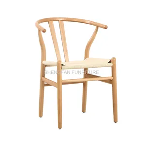 Fabricant de chaises de restaurant très vendues tabouret de comptoir Wishbone chaises de bar hautes de cuisine tabouret de bar Wishbone