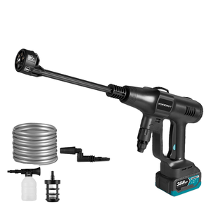 Yofidra DIY Mini Nettoyeur Haute Pression Sans Balais à Buse de 2,5 mm, Débit de 4,1 L/min, Capacité de la Cuve, Alimenté par Batterie, pour Voiture - Product Image 2