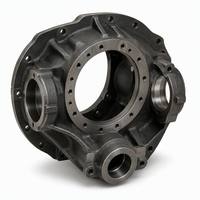 Boîtier de transmission en fonte ductile ODM pour tracteur, boîtier de boîte de vitesses QT450 avec port PTO pour MF Valtra New Holland Agricola