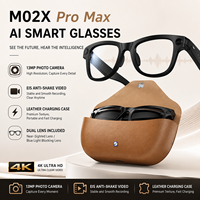 Gafas Inteligentes con Cámara 4K, IA, Música, Llamadas, Asistente de Voz, Traducción IA, Proveedor OEM, ChatGPT, Directo de Fábrica