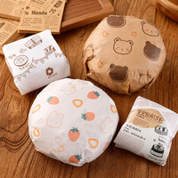 Papier sulfurisé jetable personnalisé pour hamburgers, sandwichs et frites – Emballage durable et résistant à l'huile