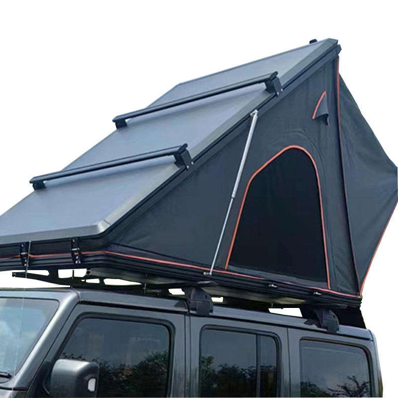 Camping Traveling Roof Tent - BIENTE Triangle Aluminium Hard Shell