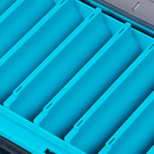 Çift taraflı depolama 19.5*13.5*3.5cm profesyonel cazibesi yem olta takımı kutu balıkçılık malzemeleri aksesuarları balıkçılık aracı kutusu - Product Image 4