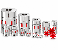 Accouplement flexible d'arbre moteur OD20 à OD55mm avec alésage personnalisé pour routeur CNC et machine de fraisage