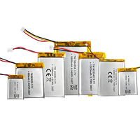 Batterie lithium-ion haute et basse température, 300 cycles, rechargeable, 3,7 V, batterie Li-polymère pour appareils électroniques portables