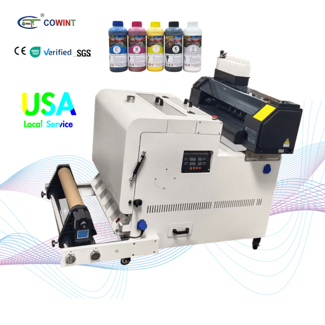 Cowint Printer All in One A3 Roll High Speed New Dtf Inkjet Printer Print Machine 60cm Xp600 for T-shirt Dtf Printer