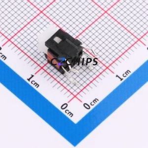 K6-6141D06 Tactile Switch Through hole Component (THT),6x6mm Switch 1.6N Through Hole 6mm 6mm - Product Image 2