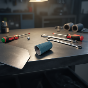 Ttake Ab3003 Manchon conique en tissu abrasif en zircone 14/20x63 mm pour polissage - Product Image 3