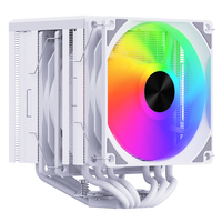 SNOWMAN Ventilateur de refroidissement CPU à double tour MT660, 6 caloducs, dissipateur thermique pour LGA 1700 1200 1366 115x AM5 AM4, Vente Flash