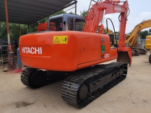Excavatrice Hitachi EX120-5 2022, 12 tonnes, 0-2000 heures, moteur Isuzu A-4BG1 du Japon, hydraulique d'origine, pompe à engrenages, roulement certifié - Product Image 4