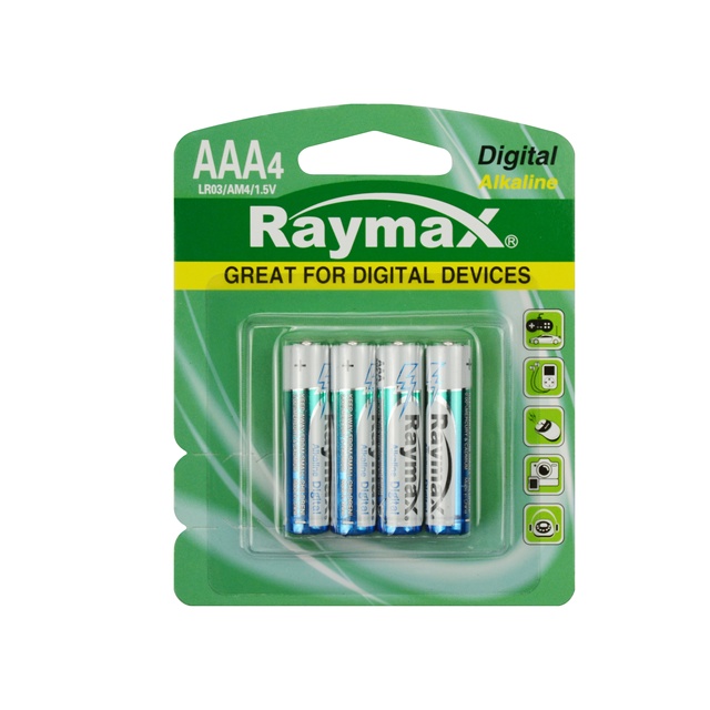 Raymax LR03 AAA  1.5V  Housing  Batterie Alcaline for Remote Control Toys Aaa Alkaline Battery