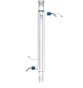 Loikaw cristalería de laboratorio columna de fraccionamiento Vigreux condensador de columna de destilación con junta interior lateral