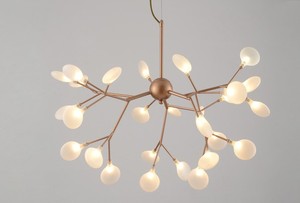 Nordique Postmoderne boule de verre <span class=keywords><strong>Lustre</strong></span> à bulles Luciole Arbre Branches <span class=keywords><strong>Lustre</strong></span> Couleur or <span class=keywords><strong>Spoutnik</strong></span> Plafonnier - Product Image 5
