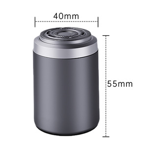 Mini8 Afeitadora Eléctrica Portátil IPX7 Cuerpo Metálico Resistente al Agua Recargable 40mm x 55mm Para Hombres y Mujeres - Product Image 1