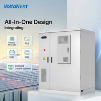 Système d'énergie hybride extérieur VoltaNest OEM personnalisé 80kW 176kWh 200KWH avec armoire de stockage PV intégrée LiFePO4