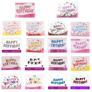Globos de Decoración para Celebraciones de Cumpleaños al por Mayor, Variedad de Globos con Letras de Feliz Cumpleaños, Decoraciones para Fiestas - Product Image 2