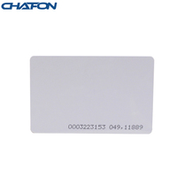 CHAFON Anpassbare PVC NFC 13,56MHz Zugangskontrollkarte F1105 Chip Wasserdicht Kostengünstig Farbiger Logodruck