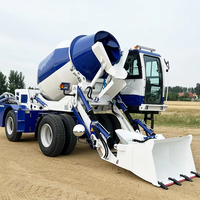 Camión Mezclador de Concreto Autocargable de 3.5m³ con Motor Diésel, Sistema Hidráulico y de Pesaje, Repuestos Gratis con Precio de Fábrica