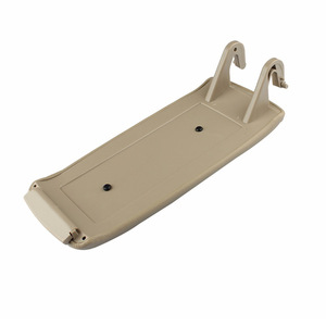 Cubierta para el Reposabrazos de la Consola Central del Audi A6 C5, Compartimento de Almacenamiento de Cuero Gris, 1998-2005 - Product Image 2