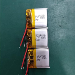 Küçük şarj edilebilir Lipo 402020 3.7V 120mah lityum polimer Li iyon pil - Product Image 3