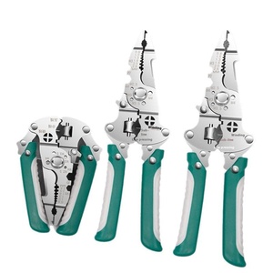 Elektrikçi kablo kesici tel striptizci beceri testleri için güçlü çok fonksiyonlu endüstriyel pense elektrikçiler için tavsiye - Product Image 4