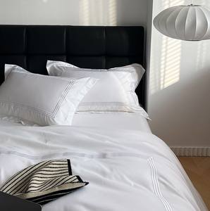 ชุดเครื่องนอน<span class=keywords><strong>3</strong></span>ชิ้นผ้าฝ้าย100% ปลอกผ้านวมชุดเครื่องนอนผ้าปูเตียงควีนไซส์ - Product Image 6