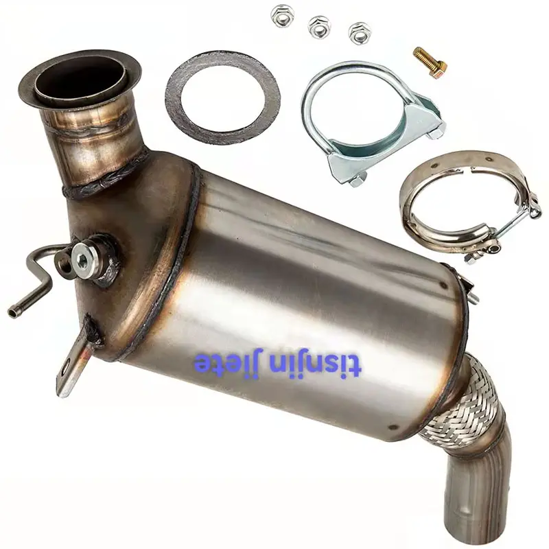 Knalpot katalis mobil Filter partikulat Diesel DPF konverter katalis untuk BMW 116D 118D 318D Filter Diesel BM11050H