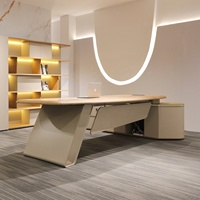 Moderno capo personale ufficio scrivania semplice tavolo da lavoro tavolo in legno Executive Desk