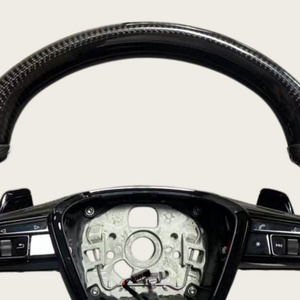 Volant en fibre de carbone véritable pour Audi A4 A7 B9 R8 <span class=keywords><strong>RS</strong></span> RS3 S3 S4 S5 B8.5 S4 RS4 A5 RS5 RS6 Q5 Q7 <span class=keywords><strong>Q3</strong></span> A3 A6 S1 S4 RS3 B8 TT C8 - Product Image 3