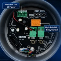 HIREP Detektor Gas Mudah Terbakar Profesional Anti Ledakan ATEX LEL Monitor Dengan Alarm untuk Industri Minyak Gas OEM