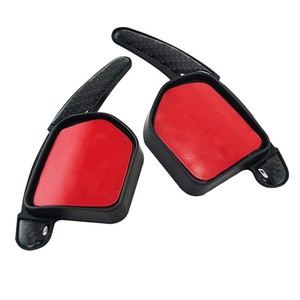 แป้นเปลี่ยนเกียร์พวงมาลัย Audi ABS สีแดง สไตล์รถแข่ง PSD06-01 - Product Image 4