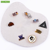 Broche personnalisée en métal, émail souple ou dur, gravée à la presse, en fer ou alliage de zinc, sur mesure