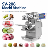 Machine automatique SV-208 pour la fabrication de mochi fourré aux haricots rouges, machine à enrober les mochi pour la production alimentaire