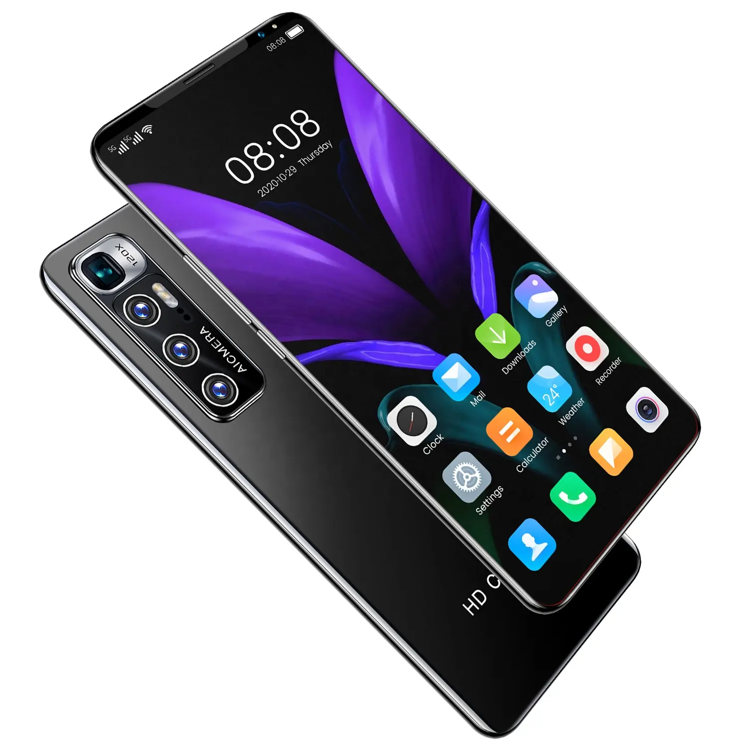 Unlocked Cell Phones Smartphones 5.5 Inch 3G 4G 5G Network Fingerprint Face ID Phone Mobiles Cell Phone