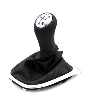 Renault 5-Speed Gear <b>Shift</b> <b>Knob</b> Leather Ergonomic Car Manual Transmission Replacement Part - Product Image 1