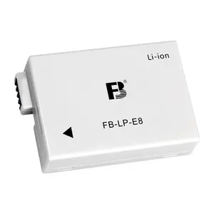 FB appareil photo numérique 7.2v batterie li-ion lp-e8 pour canon eos rebel t5i 550d 600d 650d 700d DSLR appareil photo numérique lc-e8e lc-e8 chargeur