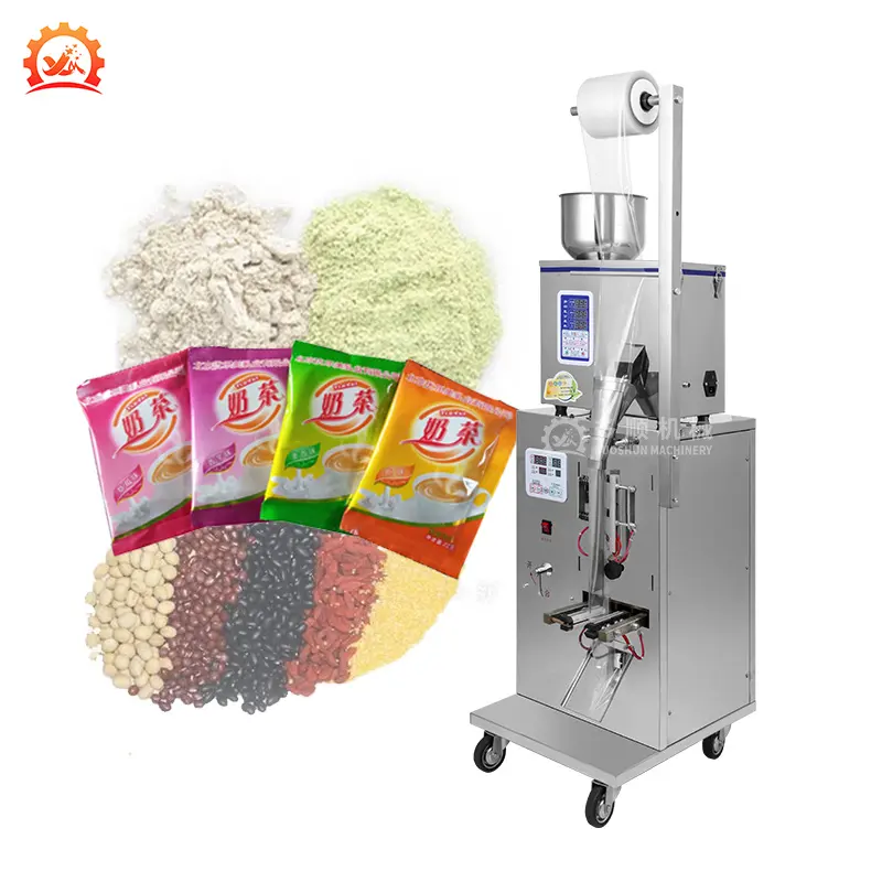DZD-220 murah vertikal Cina membuat gula Sachet teh paket mesin kantong untuk bisnis kecil