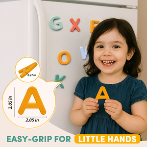 Set di Lettere dell'<span class=keywords><strong>Alfabeto</strong></span> in Silicone per Bambini, Senza BPA, Morbido Giocattolo Sensoriale ABC con Cestino Portaoggetti, Gioco Educativo Montessori in Tonalità Terra - Product Image 4