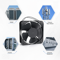 Ventilateur axial à impeller de 200 mm, AC230V, UL94V-0, pour la ventilation industrielle, les équipements de laboratoire et médicaux