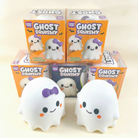 Vente en gros de jouets anti-stress Ghost Squishy personnalisés avec logo, 16 cm, grand modèle, Halloween, à remontée lente, mignons, kawaii, unisexes, à partir de 14 ans