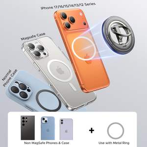 Soporte Magnético para Teléfono UGREEN, 360° ° Soporte Giratorio para Teléfono <span class=keywords><strong>con</strong></span> Doble Bisagra, Soporte Magnético de Doble Cara - Product Image 6