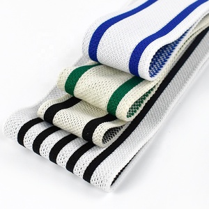 Meetee RD832 40/60mm accesorios de ropa rayas blancas y negras elástico Casual deportes hilo tejido decorativo correas - Product Image 5