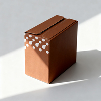 Boîte Cadeau d'Expédition à Fermeture Éclair en Carton Ondulé à Logo Personnalisé, Auto-Adhésive avec Bande Détachable, S'Auto-Scellant pour Envoi Postal
