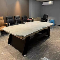 Table de billard professionnelle en ardoise 7FT 8FT 9FT, table de jeu convertible 3-en-1 avec système de retour automatique des billes