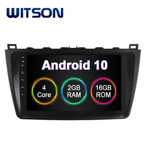 WITSON Android 10.0 araba DVD OYNATICI evrensel MAZDA 6 2008-2013 için 2GB RAM 16GB flaş 2 din 9 inç araba DVD OYNATICI