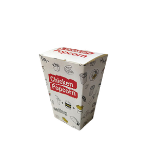 Caja desechable para llevar pollo frito, patatas fritas, palomitas, hamburguesas, bolsa de papel, set de embalaje para comida rápida - Product Image 6
