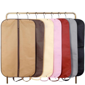 <span class=keywords><strong>Housse</strong></span> de costume pliable personnalisée en non-tissé avec fermeture éclair, sac anti-poussière respirant - Product Image 6