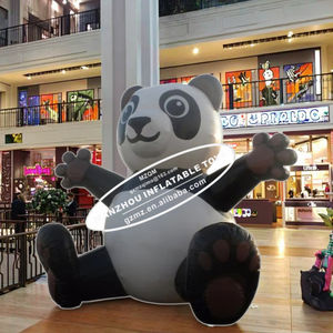 Cartone animato <span class=keywords><strong>Panda</strong></span> gonfiabile personalizzato <span class=keywords><strong>Panda</strong></span> gonfiabile con modello di bambù - Product Image 4