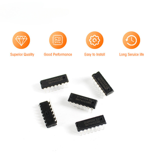 Circuito integrato logica <span class=keywords><strong>IC</strong></span> 74HC 74LS DIP-14 <span class=keywords><strong>5</strong></span> valori Kit assortimento Chip 50 pz componente elettronico - Product Image 3
