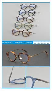 High Pure Titanium Optical Frame Good Quality Oval <strong>Glasses</strong> for <strong>Men</strong> and Women Stylish <strong>Titan</strong> Eyewear Frames - Product Image 4